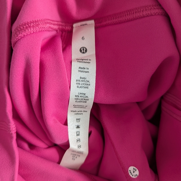 NWT NEW Lululemon Align High-Rise Pant 28" Sonic Pink Size 6 - Picture 7 of 7